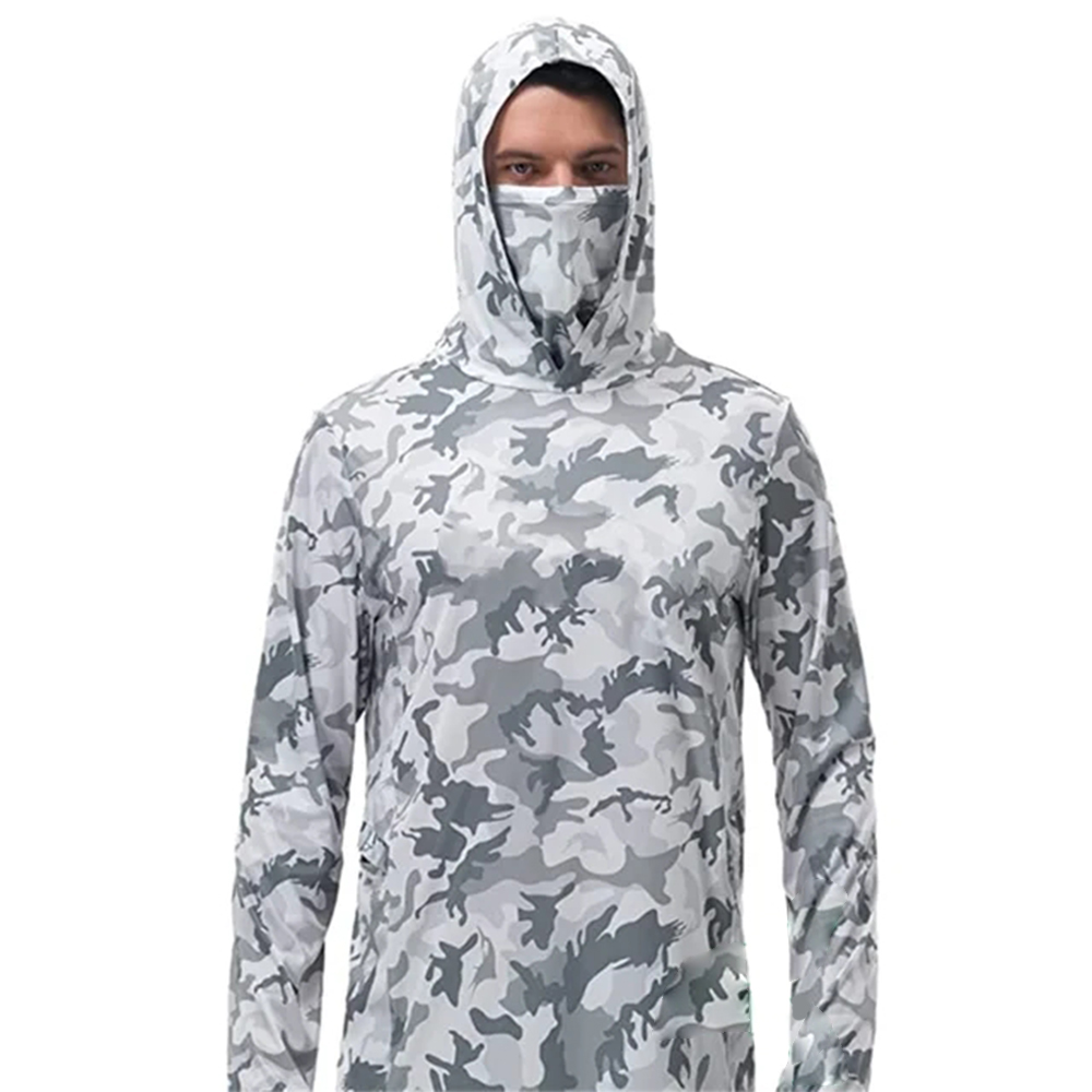 Fishing Shirt Uv Protection - Yazlık Balıkçı Kapüşonlu Üstleri Erkekler İçin