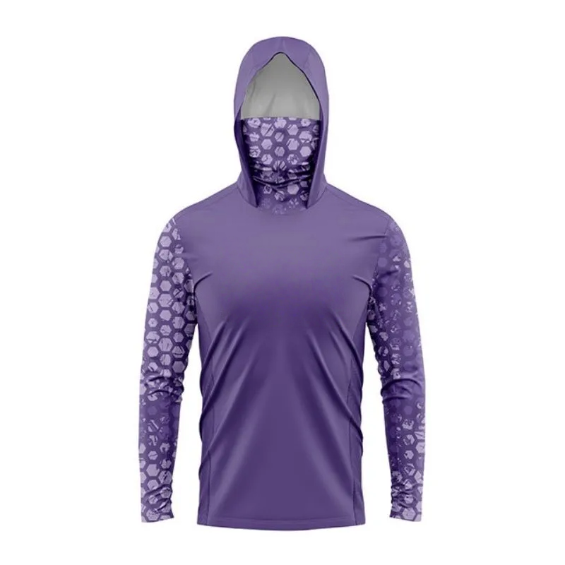 Fishing Shirt Uv Protection - MALFC Kapüşonlu Balıkçı Gömleği Balıkçı Kıyafeti