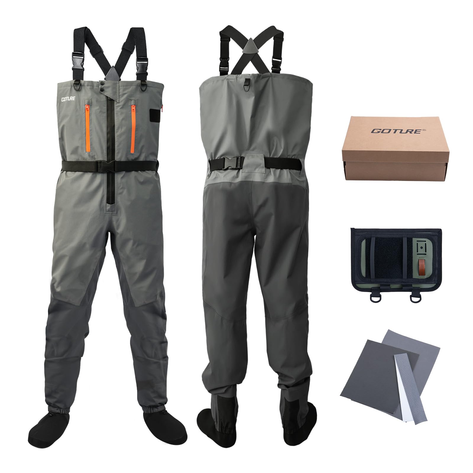Goture 5 katmanlı su geçirmez  - Fishing Waders incelemesi ve fiyatı