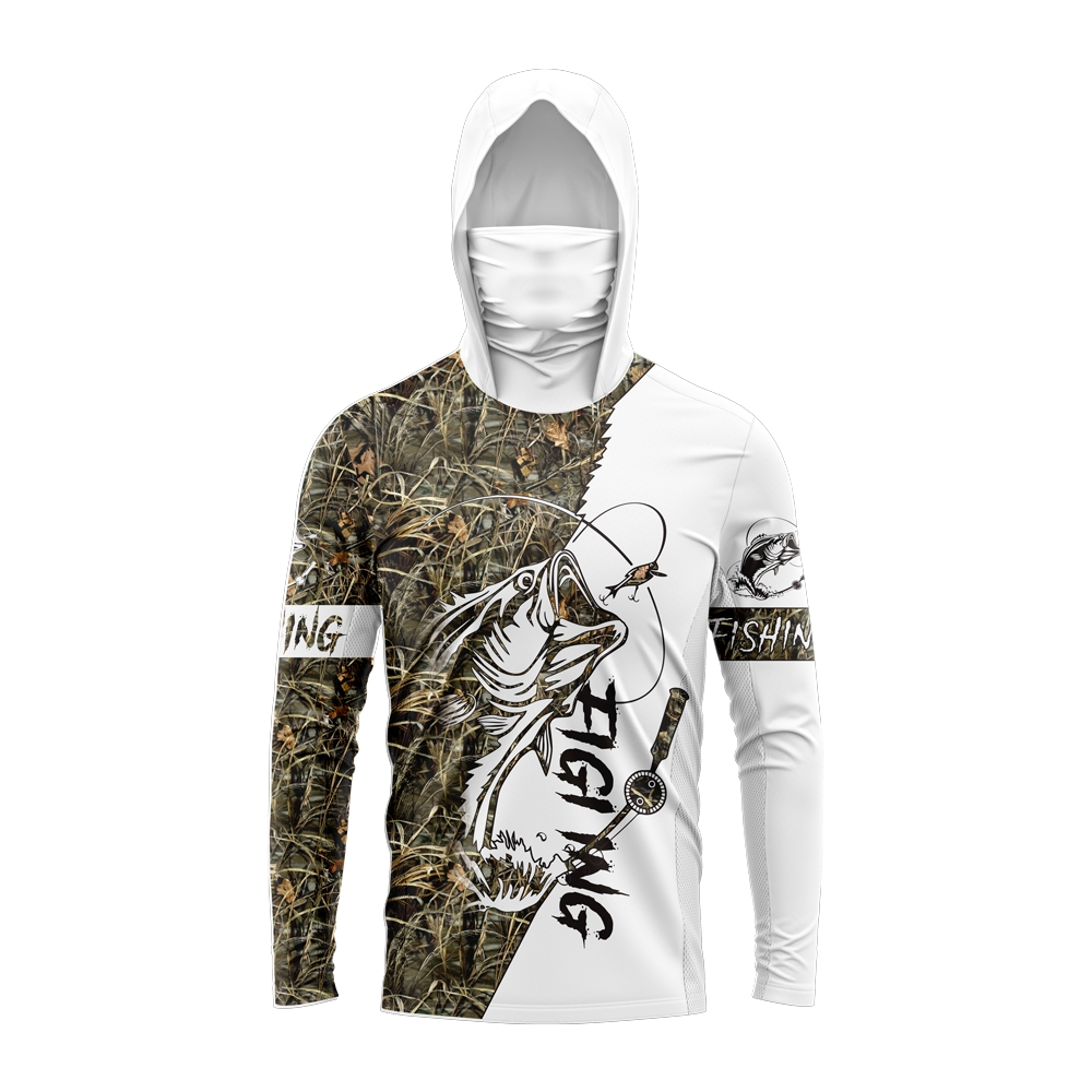 Erkekler İçin Levrek Balığı Ba - Fishing Hoodie incelemesi ve fiyatı