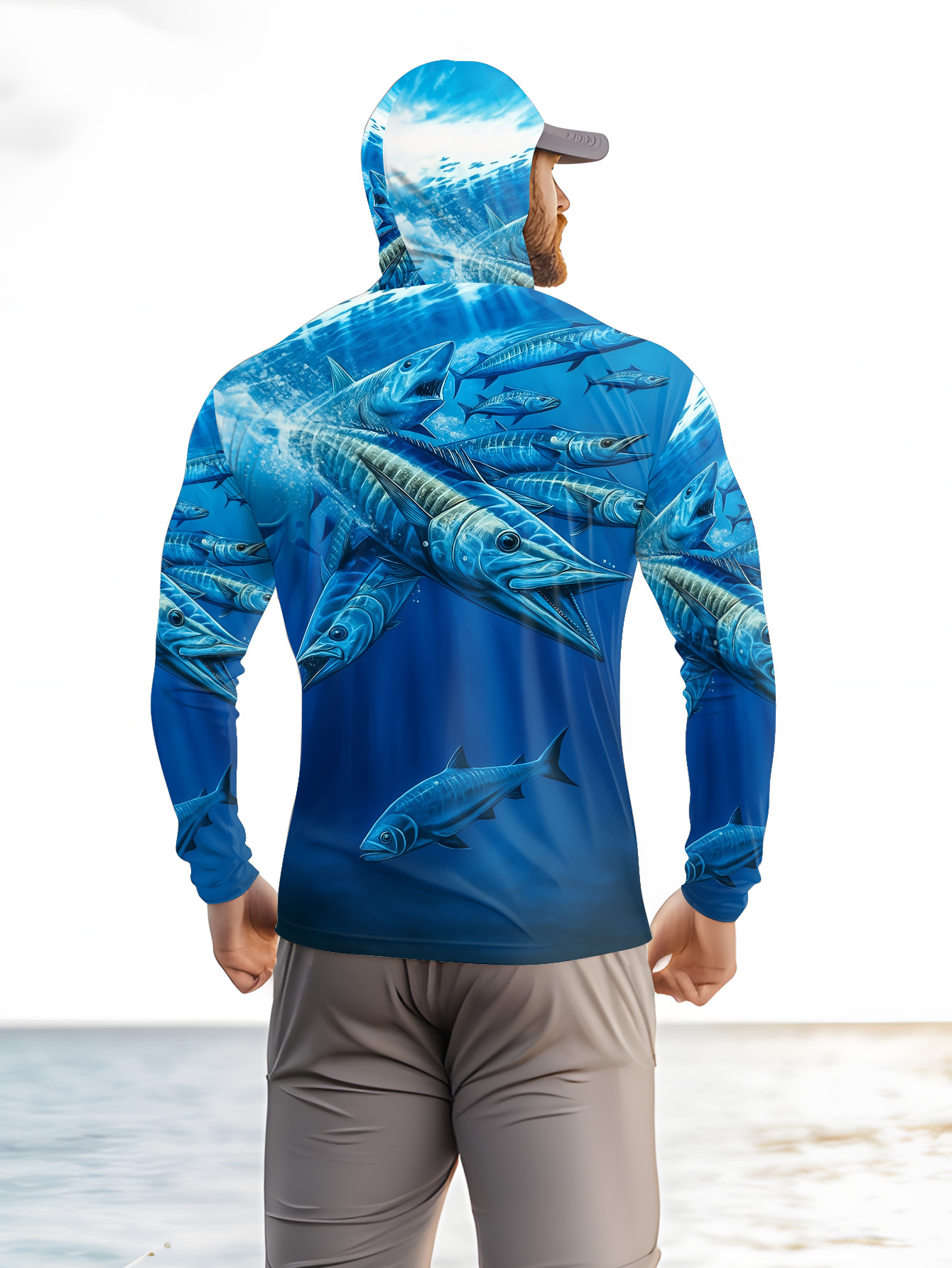 Erkekler Kapüşonlu Balıkçı Göm - Fishing Shirt Uv Protection incelemesi ve fiyatı